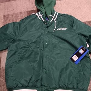 NFL Green Jets Bomber Jacket